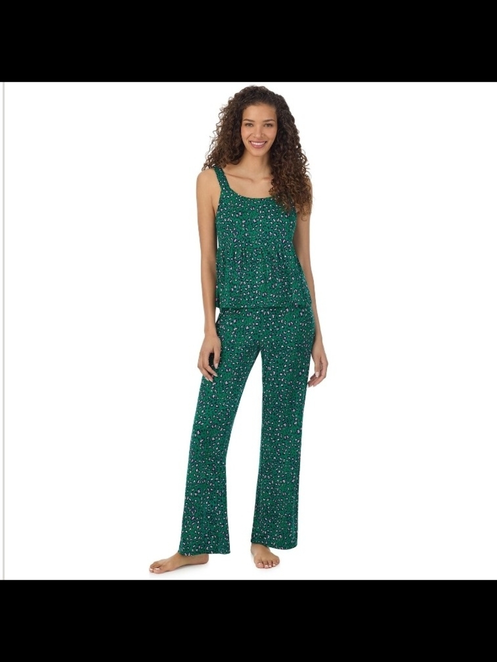 Beauty Sleep Social Floral PJ Top